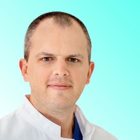 Dr. Matthias Huck, senior anesthesiologist at the Clinic for Anesthesiology