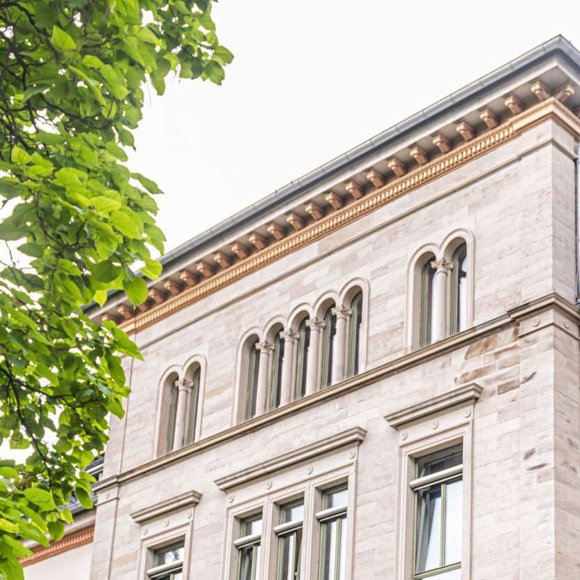 View of the general psychiatry building.